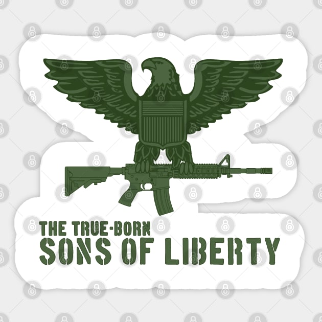 Sons of Liberty Sticker by bakerjrae